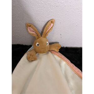 Guess How Much I Love You Bunny Rabbit Lovey Security Blanket Plush 17"